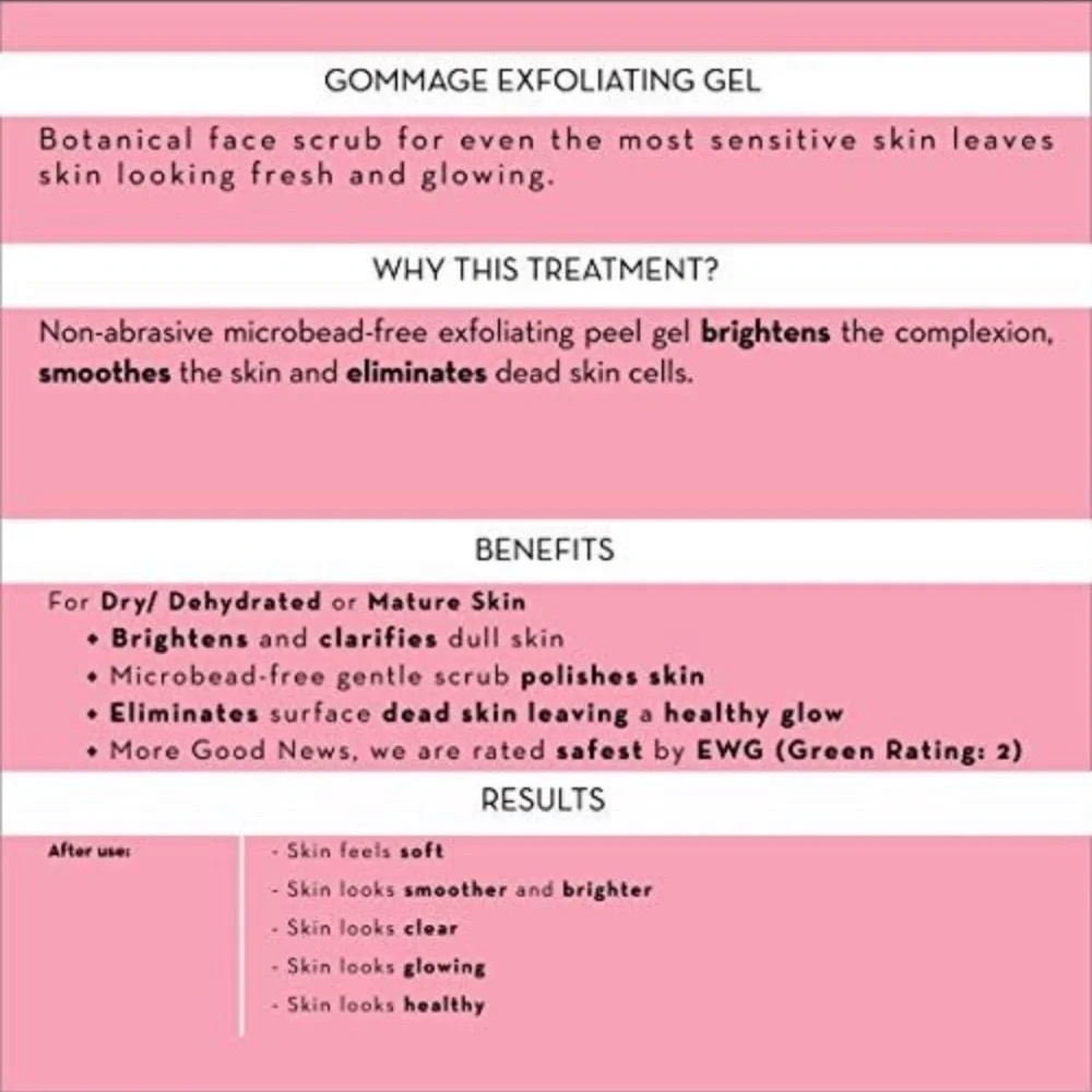 NIB Gommage Exfoliating Gel